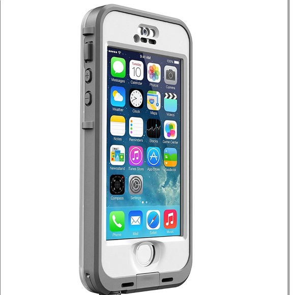 Lifeproof Nuud iPhone 5 / 5s Gray & White Case